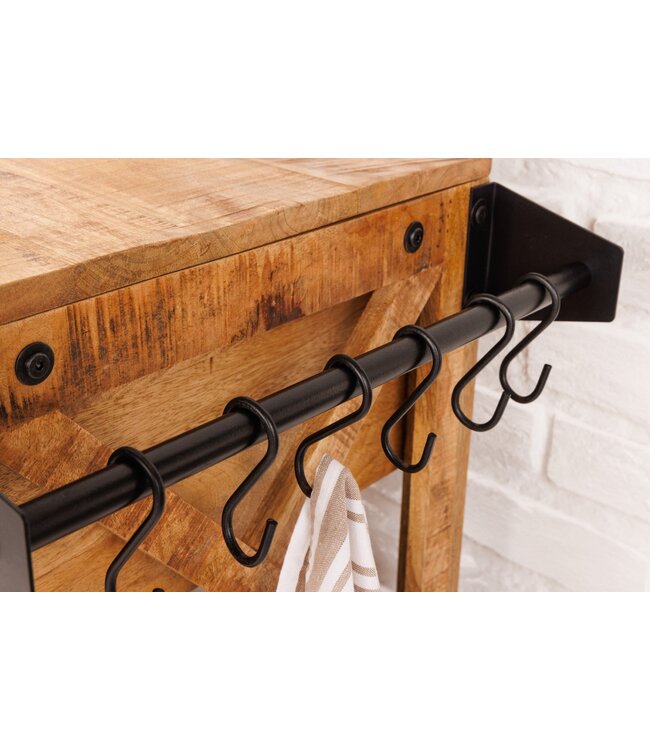 Invicta Interior Barkasten BODEGA 90cm veelzijdig mangohout - 42305