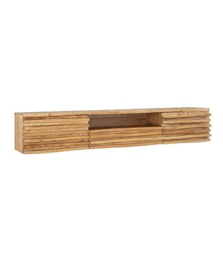 Invicta Interior TV-lowboard RELIEF 200cm hangend acaciahout naturel - 45795