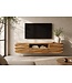 Invicta Interior TV-lowboard RELIEF 200cm hangend acaciahout naturel - 45795