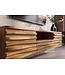 Invicta Interior TV-lowboard RELIEF 200cm hangend acaciahout naturel - 45795