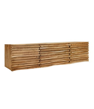 Invicta Interior Hangend Dressoir RELIEF 175cm acacia hout naturel - 45796