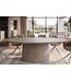 Invicta Interior Eettafel ART DECO 220cm ovaal mango hout grijs smoke - 47046