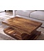 Invicta Interior Salontafel GOA 105cm met opbergruimte sheesham hout bruin - 47098