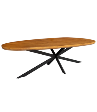 Invicta Interior Eettafel ORGANIC ARTWORK 240cm acacia hout bruin - 47566