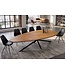 Invicta Interior Eettafel ORGANIC ARTWORK 240cm acacia hout bruin - 47566