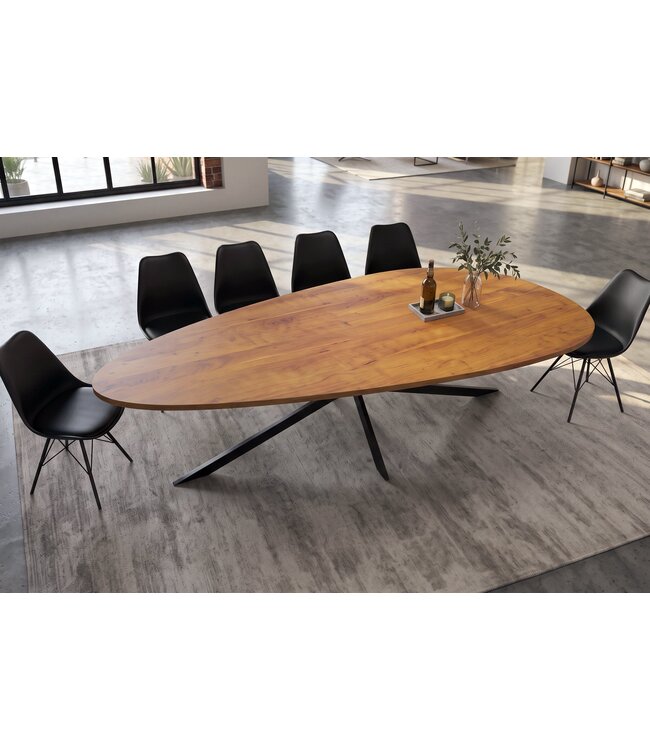 Invicta Interior Eettafel ORGANIC ARTWORK 240cm acacia hout bruin - 47566