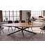 Invicta Interior Eettafel ORGANIC ARTWORK 240cm acacia hout bruin - 47566