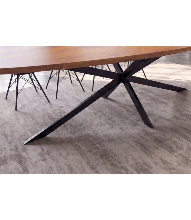 Invicta Interior Eettafel ORGANIC ARTWORK 240cm acacia hout bruin - 47566