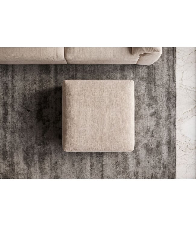 Invicta Interior Kruk SOHO 100cm chenille beige - 48155