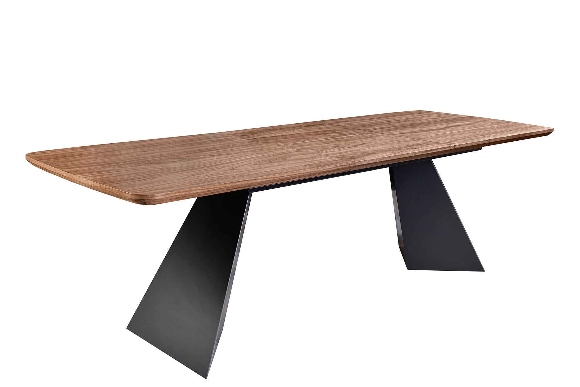 Eettafel PRESTIGE 180-240cm uitschuifbaar walnoot fineer naturel - 48205