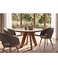 Invicta Interior Eettafel ART WOOD 100cm rond mangohout bruin - 48351