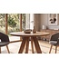 Invicta Interior Eettafel ART WOOD 100cm rond mangohout bruin - 48351