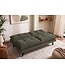 Invicta Interior Slaapbank COCOONING 190cm 3-zitter cord groen - 48470