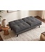 Invicta Interior Slaapbank COCOONING 190cm 3-zits grijs cord - 48471