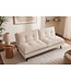 Invicta Interior Slaapbank COCOONING 190cm 3-zits cord beige - 48472