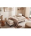 Invicta Interior Slaapbank COCOONING 190cm 3-zits cord beige - 48472
