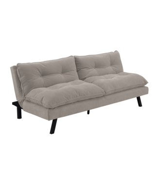 Invicta Interior Slaapbank COCOONING 190cm 3-zits chenille beige - 48474