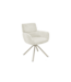 Invicta Interior Draaistoel UNIQUE 180° auto-return met armleuningen chenille stof beige champagne - 48528