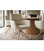 Invicta Interior Draaistoel UNIQUE 180° auto-return met armleuningen chenille stof beige champagne - 48528