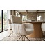 Invicta Interior Draaistoel UNIQUE 180° auto-return met armleuningen chenille stof beige champagne - 48528