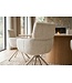 Invicta Interior Draaistoel UNIQUE 180° auto-return met armleuningen chenille stof beige champagne - 48528
