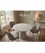 Invicta Interior Eettafel VOGUE 120cm rond grijze steenlook - 48531
