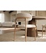 Invicta Interior Stoel BELFORT met metalen poten textielstof beige naturel - 48551