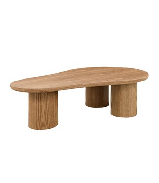 Invicta Interior Koffietafel ORGANIKO 130cm eikenhout look natuurlijk - 48554