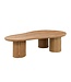Invicta Interior Koffietafel ORGANIKO 130cm eikenhout look natuurlijk - 48554