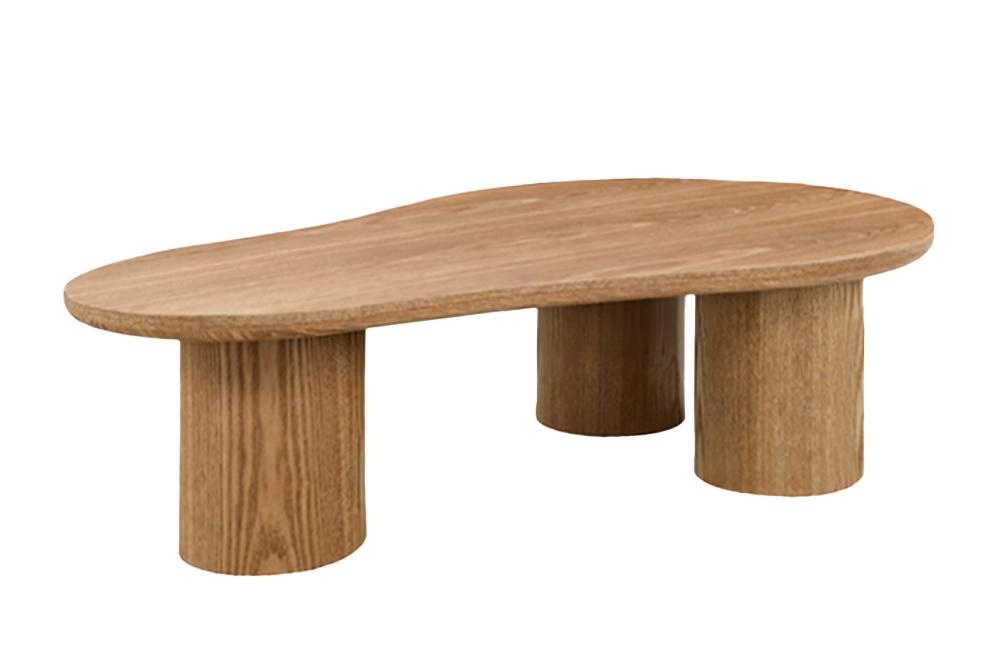 Koffietafel ORGANIKO 130cm eikenhout look natuurlijk - 48554
