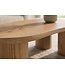 Invicta Interior Koffietafel ORGANIKO 130cm eikenhout look natuurlijk - 48554