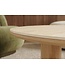 Invicta Interior Salontafel ORGANIKO 110cm natuurlijke keramiek look met eikenhout look frame - 48556