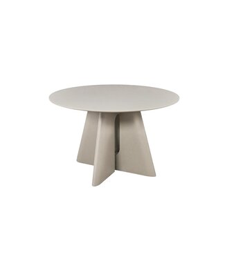 Invicta Interior Eettafel ORGANIKO 120cm rond greige beige - 48558