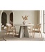 Invicta Interior Eettafel ORGANIKO 120cm rond greige beige - 48558