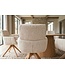Invicta Interior Draaibare stoel UNIQUE 180° auto-return met armleuningen chenille stof beige natural - 48561