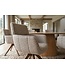 Invicta Interior Draaibare stoel UNIQUE 180° auto-return met armleuningen gestructureerde stof taupe beige bruin - 48562