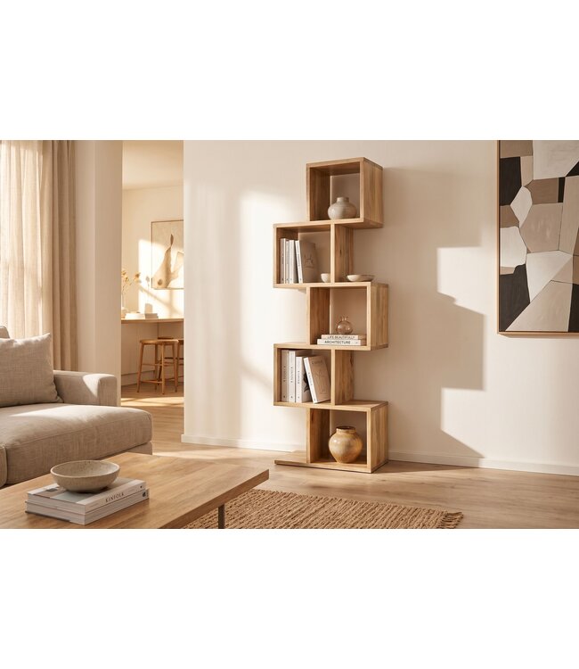 Invicta Interior Wandplank MAKASSAR 150cm mangohout naturel crèmekleurig - 48644