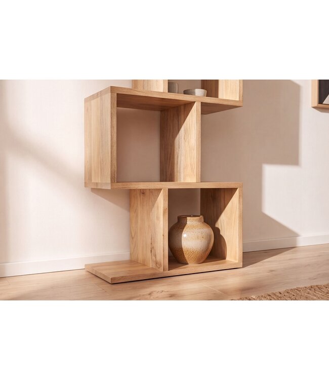 Invicta Interior Wandplank MAKASSAR 150cm mangohout naturel crèmekleurig - 48644