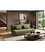 Invicta Interior Slaapbank ELYPSE 200cm 3-zits chenille groen - 48663