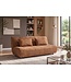 Invicta Interior Slaapbank ELYPSE 200cm 3-zits chenille roestbruin - 48664