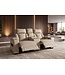 Invicta Interior Bioscoopfauteuil HOLLYWOOD 2-zits elektrisch verstelbaar kunstleer beige - 48678