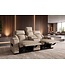 Invicta Interior Bioscoopfauteuil HOLLYWOOD 2-zits elektrisch verstelbaar kunstleer beige - 48678