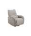 Invicta Interior Bioscoopfauteuil PRIORITY 360° elektrisch verstelbaar roteerbaar met USB-poort gestructureerde stof greige - 48684