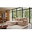 Invicta Interior Sofa YETI 200cm 3-zits afneembare hoes champagne beige - 48698