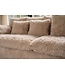 Invicta Interior Sofa YETI 200cm 3-zits afneembare hoes champagne beige - 48698