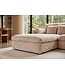 Invicta Interior Kruk YETI 100cm afneembare hoes champagne beige - 48699
