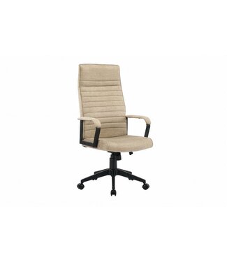 Invicta Interior Bureaustoel LAZIO 49-59cm met kantelfunction vogue velours fluweel beige - 48700