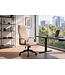 Invicta Interior Bureaustoel LAZIO 49-59cm met kantelfunction vogue velours fluweel beige - 48700