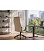 Invicta Interior Bureaustoel LAZIO 49-59cm met kantelfunction vogue velours fluweel beige - 48700