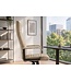 Invicta Interior Bureaustoel LAZIO 49-59cm met kantelfunction vogue velours fluweel beige - 48700